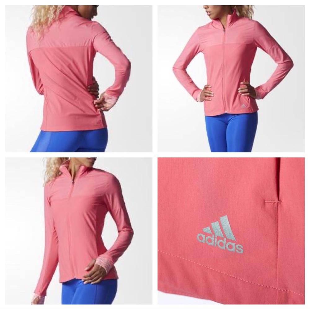Adidas Supernova Storm Jacket Super Pink Sz Sm